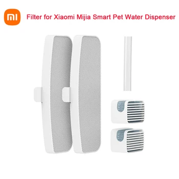 1/2 / 3ШТ Xiaomi Smart Pet Water Dispenser Набор Фильтров Питьевой Фонтан Автоматический Бесшумный Диспенсер Для Воды Набор Стерилизационных Фильтров