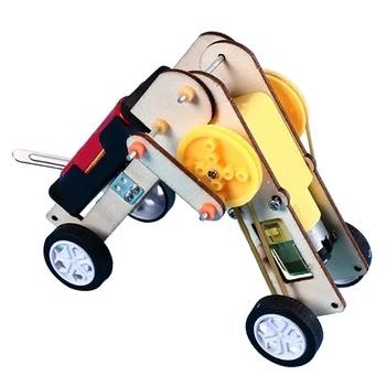 1 комплект игрушечных автомобилей с 4WD, сделай САМ, альпинистское транспортное средство, обучающий автомобиль с электроприводом, инженерный автомобиль для подарков, игрушки для девочек 6-12 лет