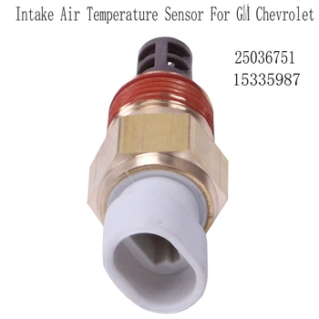 1 шт. Прочный датчик температуры впускного воздуха Прямая замена датчика IAT Запасные части для GM Chevrolet 25036751 15335987