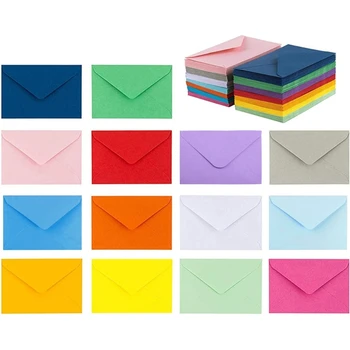 10 Штук цветных почтовых конвертов, пустых благодарственных открыток, конверт своими руками для офисных счетов, писем, приглашений