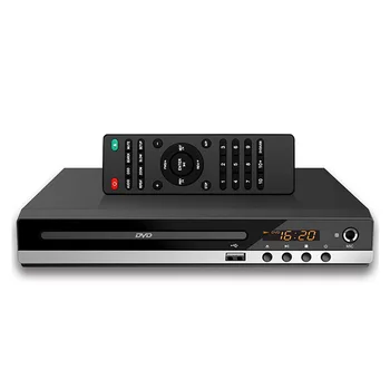1080P Медиа DVD-плеер для телевизора HDMI AV Домашний SVCD-Плеер Без региона CD-RW-Плеер для Домашней Стереосистемы