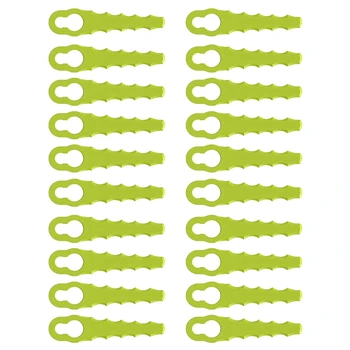20 Штук Запасных частей для газонокосилки Аксессуары Пластиковые лезвия для газонокосилки Пластиковые лезвия для газонокосилки на многие случаи жизни
