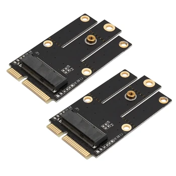 2X Конвертер M.2 NGFF в Mini PCI-E Адаптер для M.2 Wifi Wlan Bluetooth карты AX200 9260 8265 8260 для ноутбука