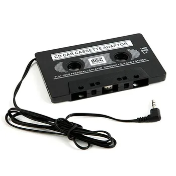 3,5 мм AUX Автомобильная Аудиокассета Адаптер Для Магнитофонной Ленты Передатчики для MP3 iPod CD MD iPhone