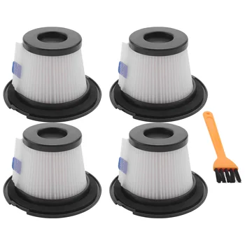 4 Комплекта сменных HEPA-фильтров, подходящих для беспроводного пылесоса MOOSOO K17 (4 HEPA-фильтра и 4 светофильтра)