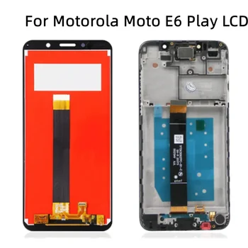 5,5-дюймовый дисплей XT2029 для Motorola Moto E6 Play с сенсорной ЖК-панелью, дигитайзер экрана в сборе с инструментами, бесплатная доставка