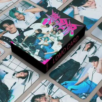 55ШТ открыток Kpop Stray Kids Lomo, фотокарточек из нового альбома рок-звезды, открыток для печати фотографий Straykids