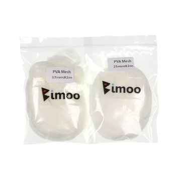 Bimoo 25 мм / 37 мм X 2 м для ловли карпа, сетка из ПВА, рыболовная приманка, материал для оснастки для бойли, материал для подачи оснастки для волос