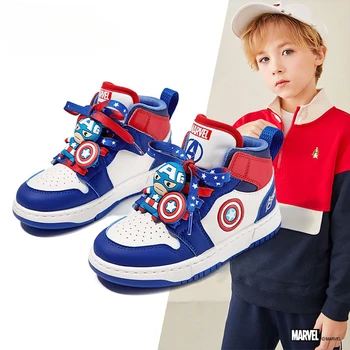 Disney kids boys cars мультяшная повседневная обувь для мальчиков с нескользящей мягкой подошвой спортивная обувь в подарок