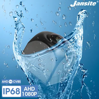 Jansite Universal CVBS AHD 1920x1080P Камера Заднего Вида 170 ° Full HD Ночного Видения Заднего Вида Рыбий Глаз Парковка автомобиля
