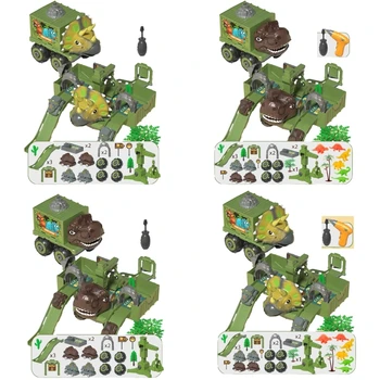 K1MA Assembly DIY Динозавр Строительный набор Игрушка для детей с отверткой дошкольного возраста Разобрать динозавра Игрушка Подарок для детского сада