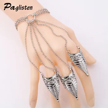 PAGlisten Женская мода Хэллоуин Позолоченный браслет в богемном стиле с одной цепочкой Артикул 5956