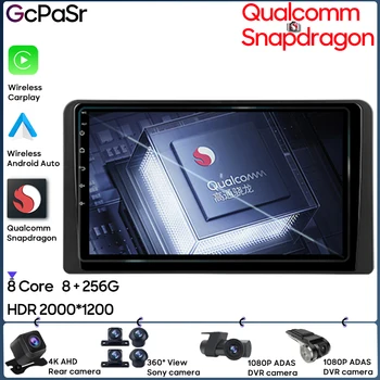 Qualcomm Snapdragon Android 13 Радио Для Honda Stepwgn 6 2022 GPS Навигация Стерео Головное Устройство Android Auto 5G Видео Без 2din DVD