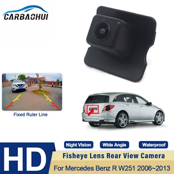 Автомобильная парковочная камера Камера заднего вида Резервная камера заднего вида HD CCD ночного видения для Mercedes Benz R W251 2006 ~ 2011 2012 2013