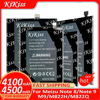 Батарея KiKiss BA822 BA923 Для Meizu Note 8 Note8 Note 9 Note9 M9 M 9 M822H M822Q Аккумуляторы + бесплатные tloo