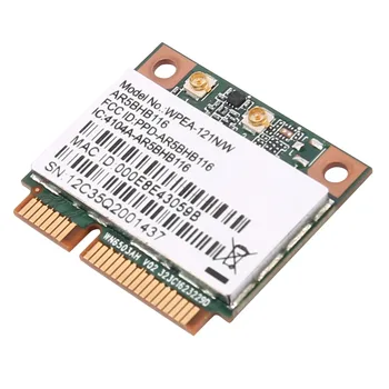Беспроводная сетевая карта Atheros AR9832 AR5BHB116 2,4/5 ГГц Однокристальная 300 Мбит/с Беспроводная карта 802.11N MINI PCI-E WIFI
