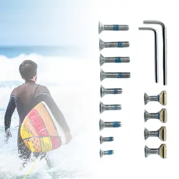 Винты для плавников доски для серфинга, прочные, простые в установке, высокопроизводительные, заменяют аксессуары для серфинга на подставке для весла, паддлборде для серфинга