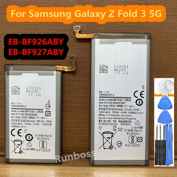 Высокое качество 2120 мАч EB-BF926ABY EB-BF927ABY 2280 мАч Батарея Для Samsung GALAXY Z Fold3 Fold 3 5G SM-F926B F926 F927 Сотовый Телефон