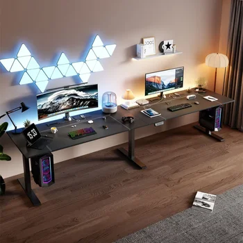 Двойной киберспортивный стол, электрический подъемный стол, настольный компьютерный стол, офисный стол размером 3,6 метра, домашний стол, стол босса
