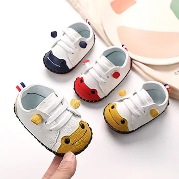 Детская обувь на мягкой подошве для малышей, весенне-осенняя разовая обувь для мальчиков и девочек, детская шаговая обувь для новорожденных