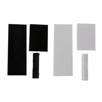 Замена Черно-белой крышки дверцы для карт памяти, крышки для карт памяти, заменены 3 части дверных чехлов для консоли Wii