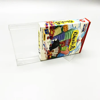 Защитная пленка на 5 коробок для видеоигры WONDER SWAN Bandai, прозрачная витрина, коллекционная коробка