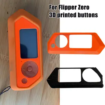 Кнопки для 3D-печати для игровой консоли Flipper Zero Силиконовые против царапин, противоударные, противоскользящие, пылезащитные Защитные H7l9