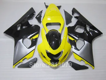 Комплект мотоциклетных обтекателей для Suzuki SRAD GSXR600 04 05 GSXR 600 750 2004 2005 желто-черный комплект обтекателей TI19