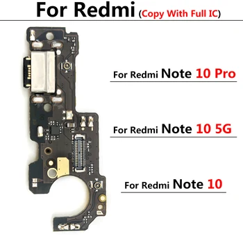 Новая USB-док-станция для зарядки, разъем для Xiaomi Redmi Note 10 Pro/Note 10, Модуль микрофона 5G Mic