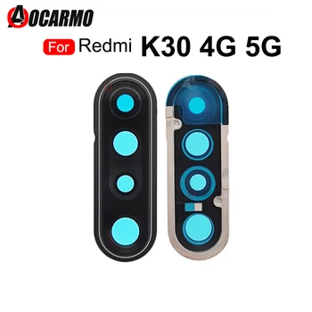 Объектив Задней камеры С Рамкой Для Xiaomi Redmi K30 4G 5G Запасные Части