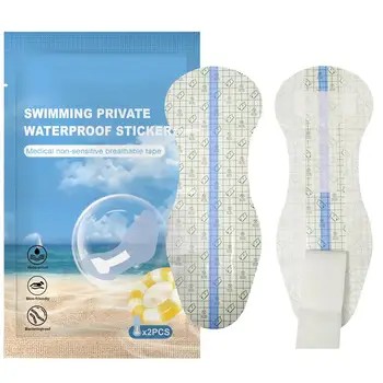 Подкладка для трусиков для плавания из полиуретана, прозрачная подкладка для женской гигиены, портативная наклейка для плавания, Безопасная наклейка для купания для девочек, дам для плавания