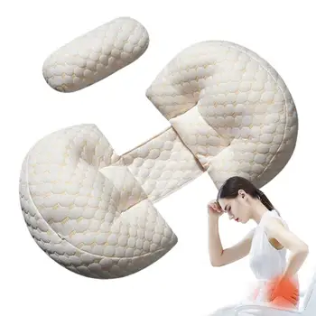 Подушки для беременных Для сна U-образная подушка для беременных Удобная поясничная подушка Подушка для беременных Принадлежности для беременных Эргономичный