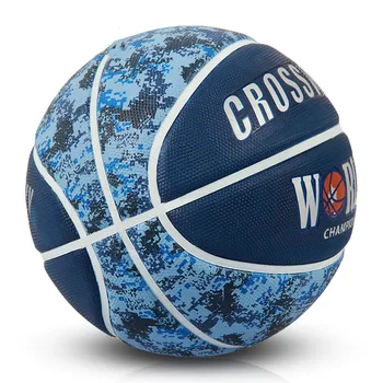 Резиновый баскетбольный мяч 7 размера, новый тренировочный мяч для игр в помещении и на открытом воздухе, многофункциональные, износостойкие, впитывающие пот баскетбольные подарки