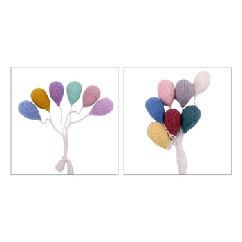 Реквизит для фотосъемки детей Красочный набор воздушных шаров Фон для фотосъемки Реквизит для позирования новорожденных Фон для фотостудии Фотоаксессуары