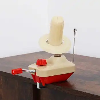 Струнный шар Ручной инструмент для намотки пряжи Инструменты для рукоделия Машина для намотки волокна шерсти для самостоятельного шитья