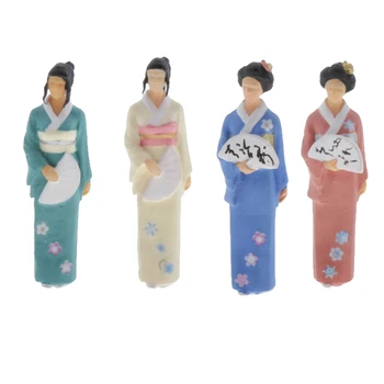 Сценарий Мини-людей с Японскими женскими персонажами 1: 64 для Песочного стола