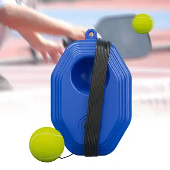 Теннисный тренажер Мяч для отскока со струной Профессионал с мячом Для начинающих Портативный Тренажер для занятий теннисом
