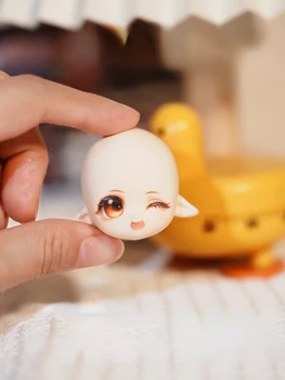Ультралегкая глиняная модель лица версии Q, самодельная кукла ручной работы, силиконовая форма, инструменты для формирования контура лица в аниме из полимерной глины 