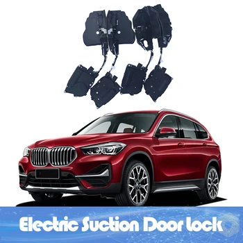 Умный Автоматический Электрический Всасывающий Дверной Замок для BMW X1 E84 F48 F49 2015-2022 Автоматическое Мягкое Закрытие Двери Super Silence Car Автомобильная Дверь