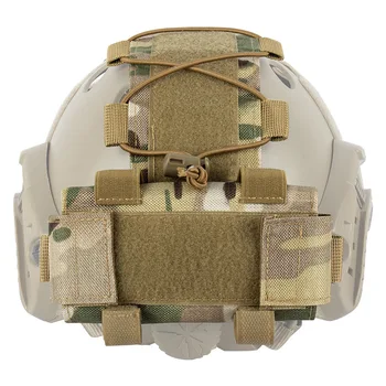 Чехол для тактического шлема, съемный батарейный отсек MK2, каска для страйкбола, охотничий камуфляж, военные сумки-противовесы